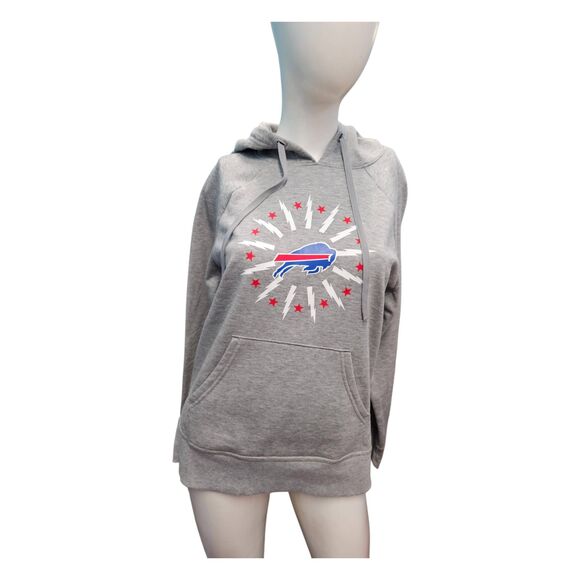 Athletic Works Buffalo Bills Gray Hoodie Womens size Medium - Picture 4 of 8